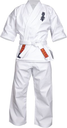 Dobok-uri, Uniforme, Combinezoane - Costum Karate-Gi KYOKUSHINKAI, alb, 160 cm