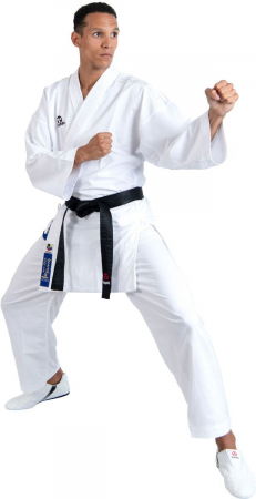 Dobok-uri, Uniforme, Combinezoane - Karate-Gi "Premium Kumite", aprobat WKF, Hayashi, Alb, 185cm