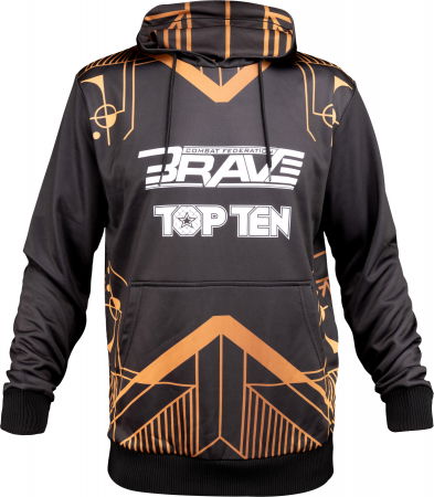 MMA - Hanorac "BRAVE" - Negru/Auriu, S