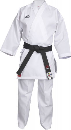 Dobok-uri, Uniforme, Combinezoane - Karate-Gi KUMITE, aprobat de WKF, Hayashi, Alb, 160 cm