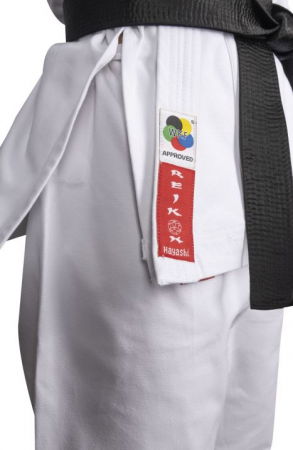 Karate-Gi Reikon, aprobat de WKF, Hayashi, Alb, 190cm [4]