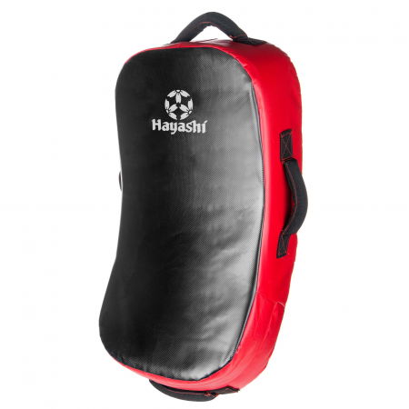 Kickboxing - Scut de lovituri “Extreme” - curbat, Negru/Rosu