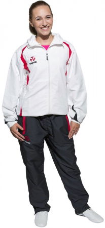 Trening-uri - Trening Hayashi, Alb-Rosu, 128 cm