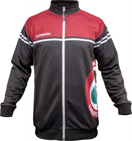 Karate - Jacheta “WKF Mokuso” - negru-rosu, marime XS