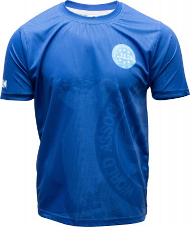 Tricouri sport barbati - Tricou Wako Shadow, Top Ten, Albastru, M