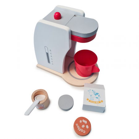 Accesorii Bucatarie - Cafetiera din lemn cu accesorii - Nurio