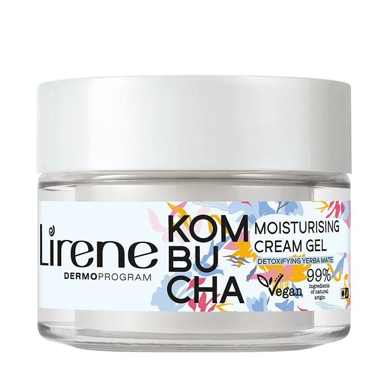 Noutăți - Lirene Kombucha - Crema-gel hidratanta ECO, 50 ml