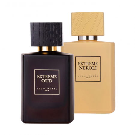 Parfumuri unisex - Pachet 2 parfumuri, Louis Varel Extreme Oud 100 ml si Extreme Neroli 100 ml