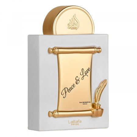 Parfumuri bărbați - Parfum Peace & Love, Lattafa Pride, apa de parfum 100 ml, unisex