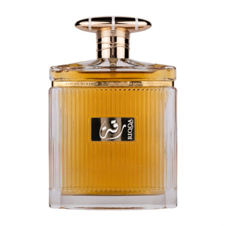 Parfumuri bărbați - Parfum Riqqa, Ard Al Zaafaran, apa de parfum 100ml, unisex - inspirat din Angels' Share by Kilian, respectiv din Khamrah de la Lattafa