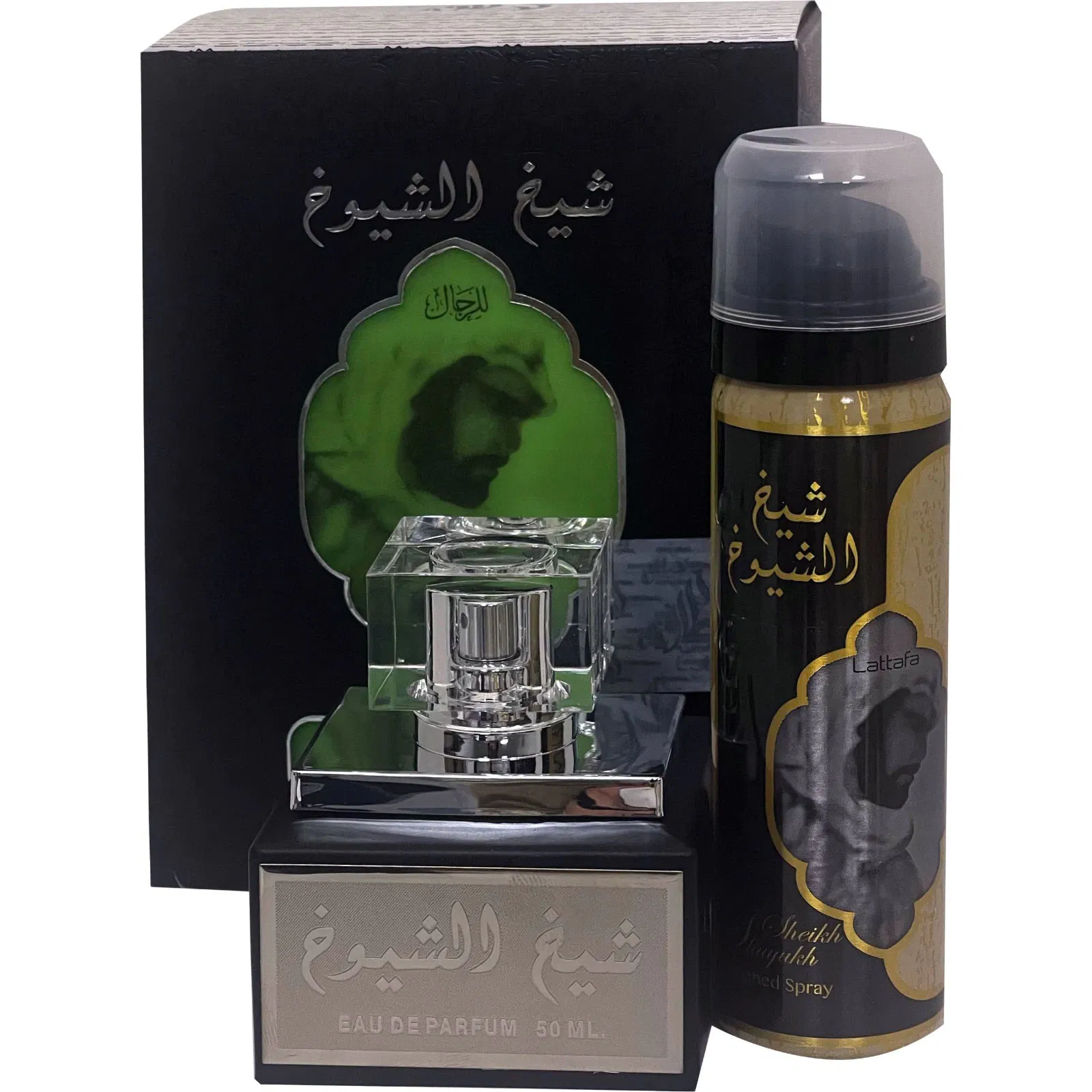 Parfumuri bărbați - Set Sheikh Shuyukh, apa de parfum 50 ml cu deodorant 50 ml, bărbați