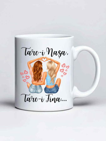 Căni personalizate - Cana personalizata - Tare-i nasa, tare-i fina... ca scanteia cu benzina