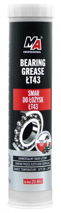 Vaselina - Vaselina pentru rulmenti LT 43, cartus 400 ml