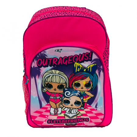 Ghiozdane si rucsacuri - Ghiozdan mediu 14" LOL Surprise, pentru scoala