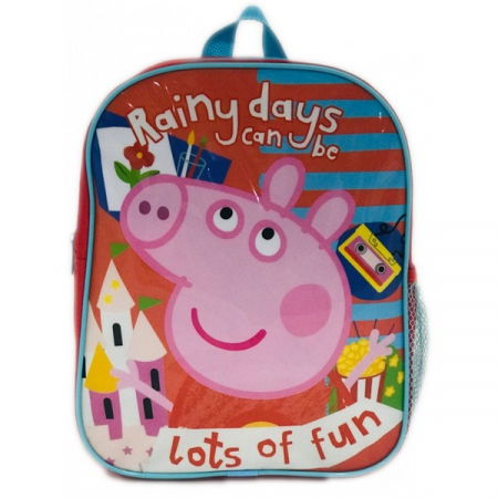 Ghiozdane si rucsacuri - Ghiozdan 12" Gradinita sau clasa 0 Peppa Pig