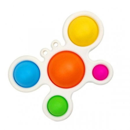 Jucarii Pop It - Jucarie Dimple, Crab Multicolor