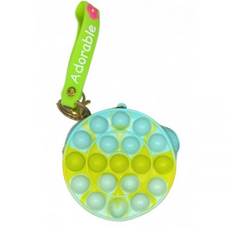 Jucarii Pop It - Jucarie Pop It Now & Flip It, Push Bubble Octogon Galben