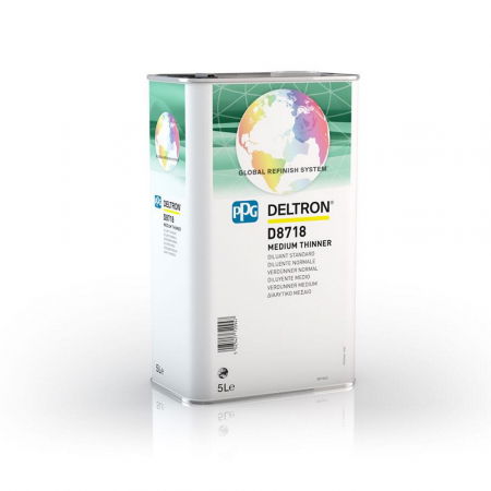 Degresant, Diluant, Aditivi - D8718-E5_PPG_Diluant_standard_D8718_pentru_Deltron_low_VOC_cutie_5ltr