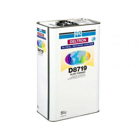 Degresant, Diluant, Aditivi - D8719-E5_PPG_Diluant_lent_D8719_pentru_Deltron_low_VOC_cutie_5ltr