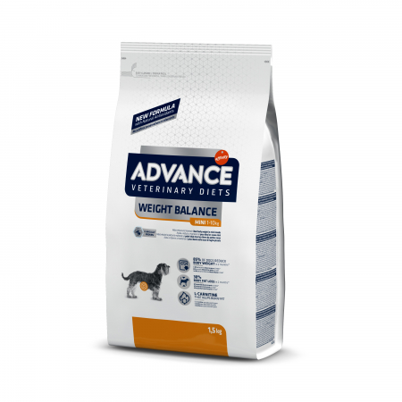 Diete veterinare caini - Advance dog Weight Balance Mini, 1.5 kg