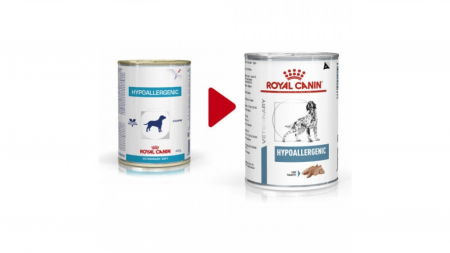 Diete veterinare caini - Royal Canin Hypoallergenic Dog conserva 400 g
