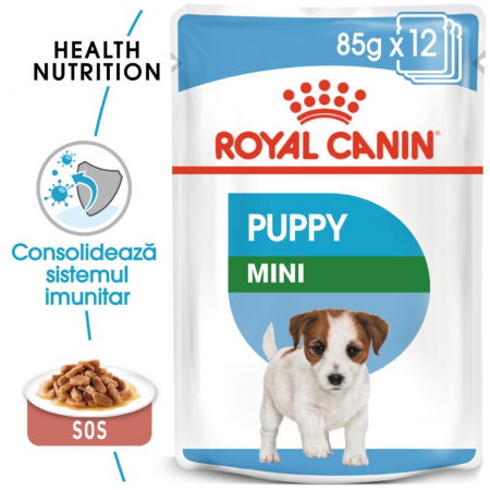 Caini - Royal Canin Hrana Umeda Mini Puppy 85 g