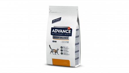 Diete veterinare pisici - Advance Cat Weight Balance, 1.5 kg