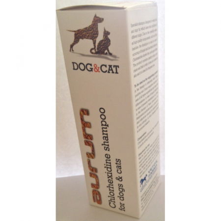 Aurum -Șampon cu clorhexidină pentru câini și pisici 250 ml