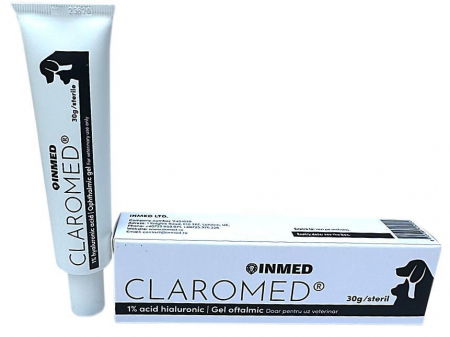 ORL Caini - CLAROMED - GEL OFTALMIC CU ACID HIALURONIC, 30 g