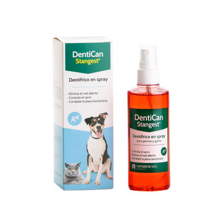 Igiena Catel - DENTICAN Spray pentru igiena orala la caini si pisici -125 ml