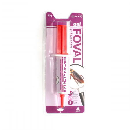 Combatere daunatori - Gel insecticid pentru combaterea gandacilor FOVAL 20 g