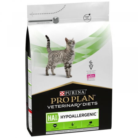 Diete veterinare pisici - Hrana uscata, Purina Veterinary Diets HA Cat, 3.5 kg