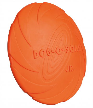 Jucarii caini - Jucarie Frissbe Cauciuc Natural 15 cm