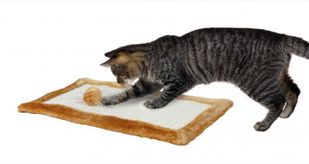 Ansambluri de joaca, sisaluri - Sisal Covoras 55x35 cm cu Jucarie