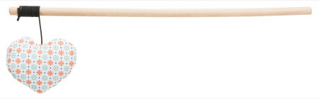 Jucarii Pisici - Jucarie pentru Pisica, Undita cu Inimioara, 35 cm