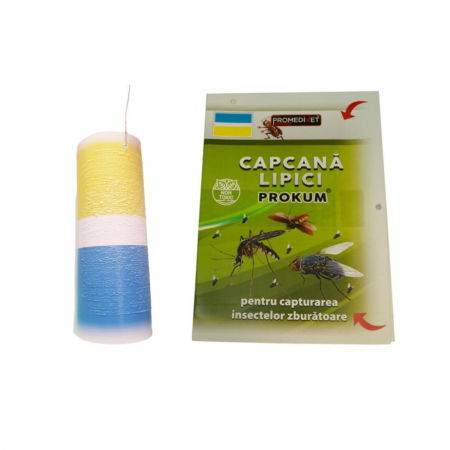 Combatere daunatori - Capcana lipici Prokum pt insecte zburatoare