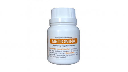 Afectiuni Hepatice - METIONINA, Romvac - 100 CP