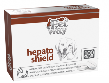 Afectiuni Hepatice - PetWay Hepato Shield, 100 tablete