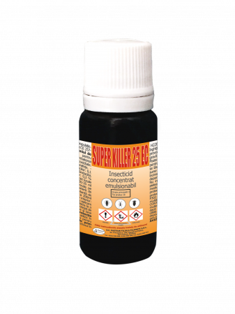 Combatere daunatori - Insecticid Super Killer 25T - EC, 10 ml