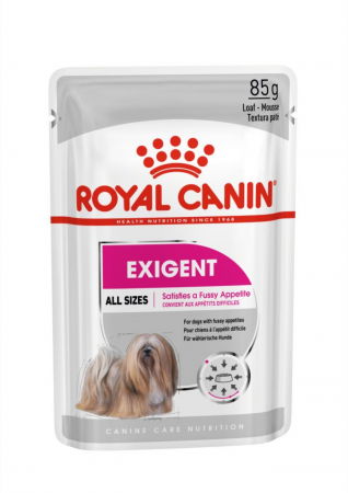 Hrana Umeda Caini - Royal Canin Exigent Adult hrana umeda caine, apetit capricios (pate), 85 g