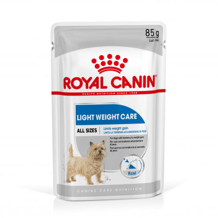 Hrana Umeda Caini - Royal Canin Light Weight Care Adult hrana umeda caine, limitarea cresterii in greutate (pate), 85 g