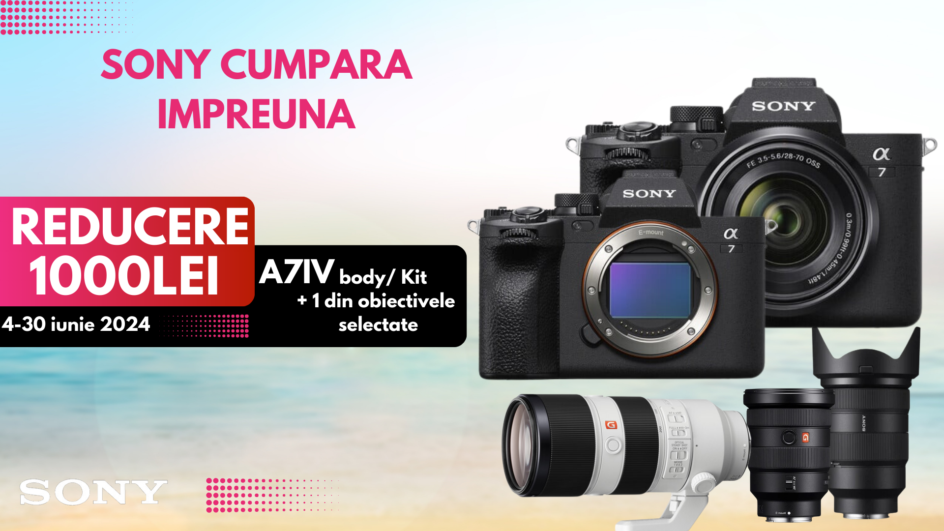 Sony lanseaza campanie Cumpara Impreuna A7IV