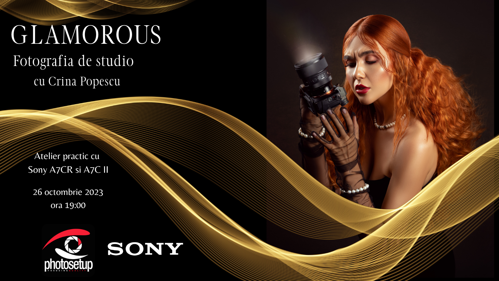 Workshop Glamorous Fotografia de studio