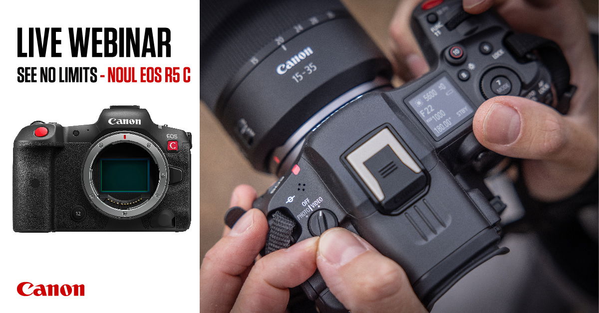 Webinar Canon EOS R5C
