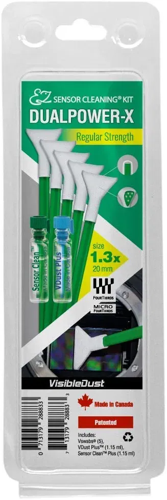 Visible Dust Kit Spatule cu Solutie DualPower-X MFT 1.3X [4]