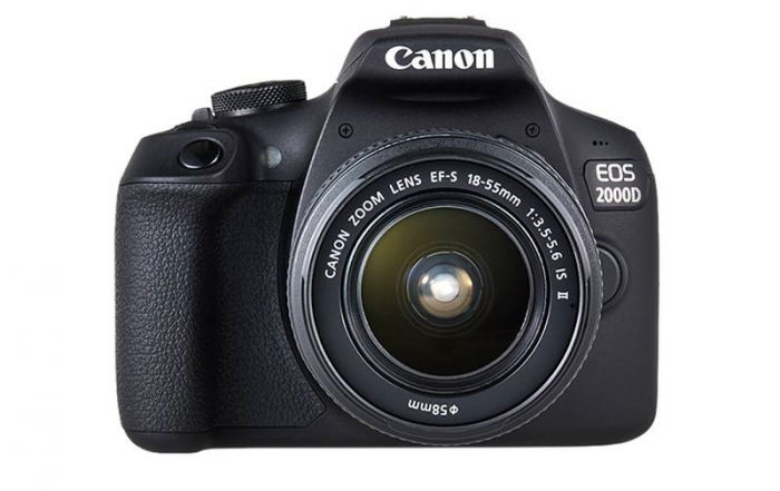 Canon EOS 2000D 24.1MP Kit Aparat foto cu obiectiv EF-S 18-55mm IS II [1]
