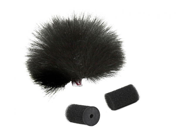 Rycote Protectie anti-vant pentru lavaliera din blana neagra [1]