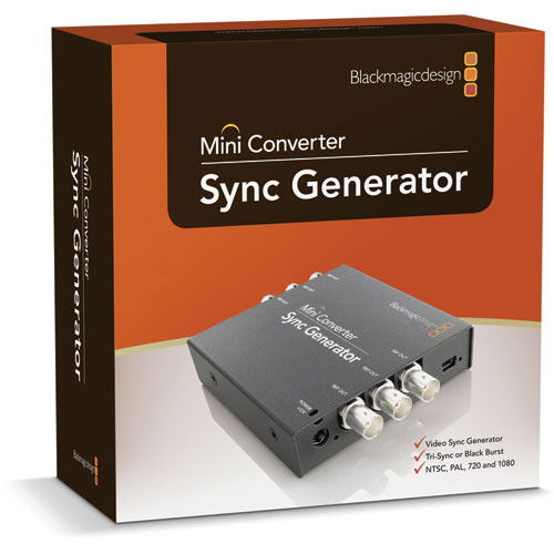 Blackmagic Design Sync Generator [4]