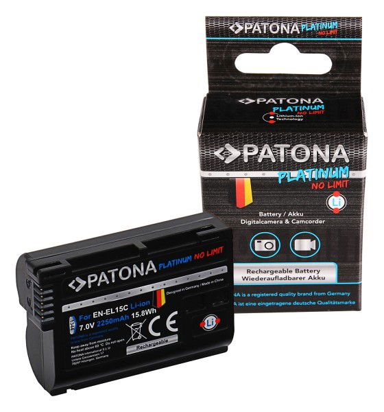 Patona Platinum EN-EL15C acumulator pentru Nikon Z [1]