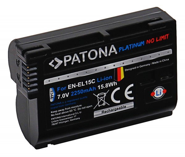 Patona Platinum EN-EL15C acumulator pentru Nikon Z [2]